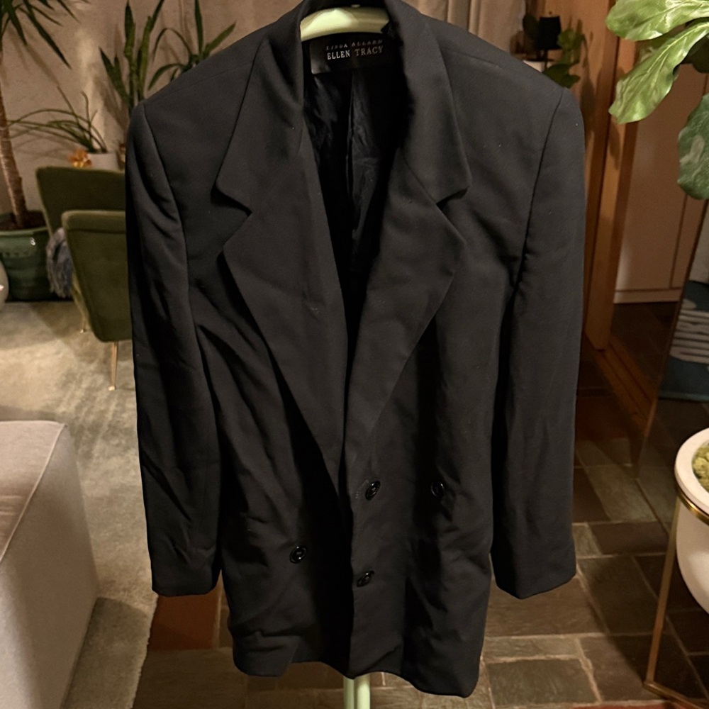 Ellen Tracy Classic Black Blazer